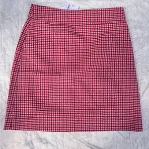 Jcrew plaid skirt